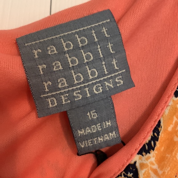 Rabbit, Rabbit, Rabbit Designs Multi-Colored Dress - Picture 8 of 10